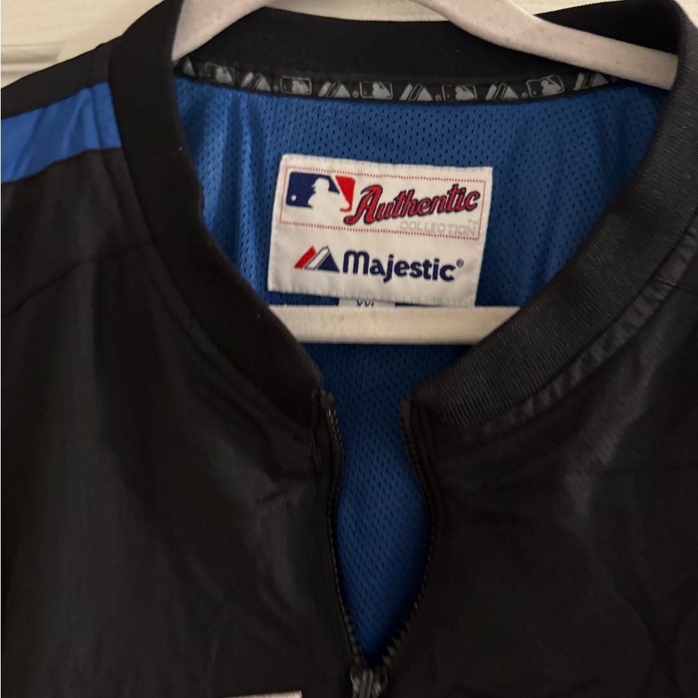 Vintage Majestic Authentic Mets Jacket